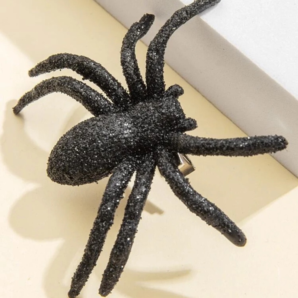 🕷 Awesome Glitter Spider Hair Clip 🕷